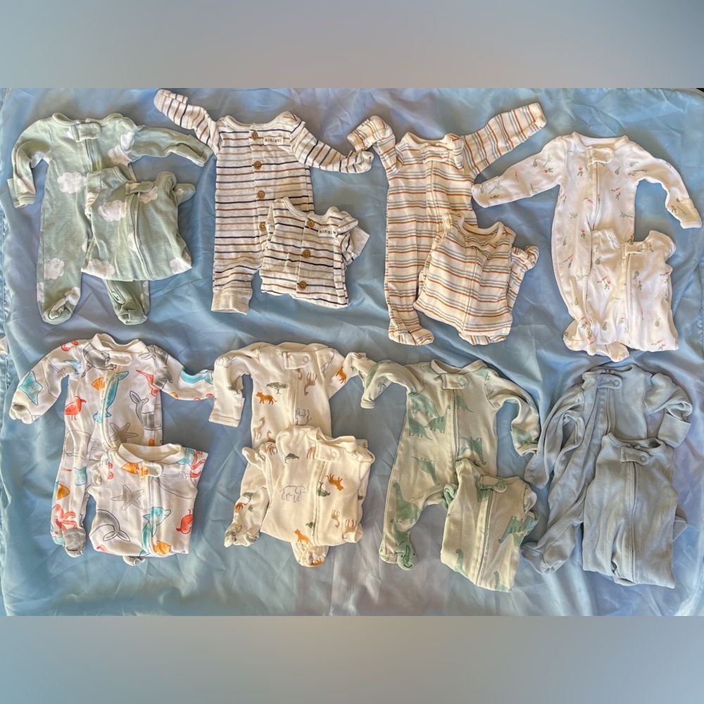 Carter’s preemie pajamas